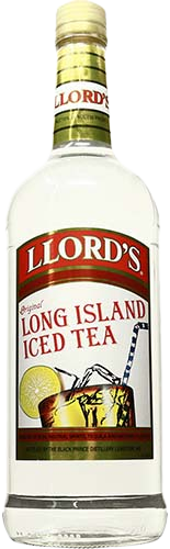 Llords Original Long Island Iced Tea 1L bottle ready-to-serve cocktail blend with premium spirits and cola essence