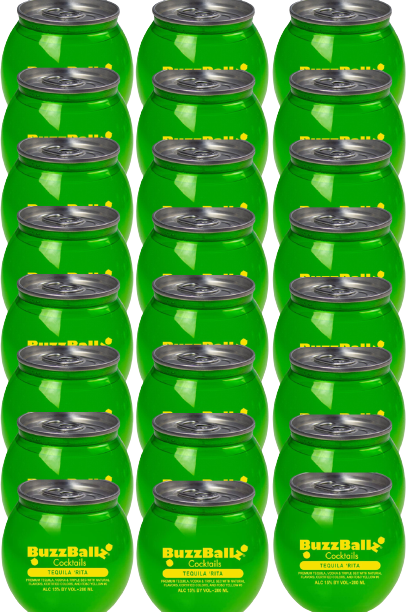 BuzzBallz Tequila 'Rita Cocktails 200 ML (24 can)