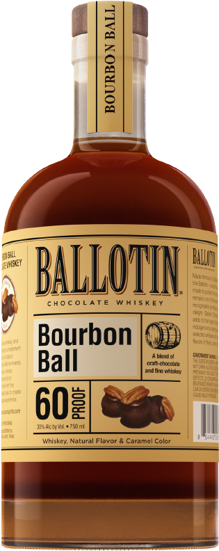 Ballotin Bourbon Ball Chocolate Whiskey 750 ML