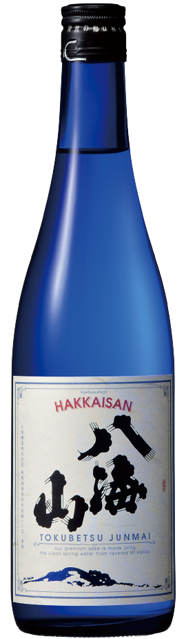 Hakkaisan Sake Brewery Tokubetsu Junmai 720 ML bottle, premium Japanese sake