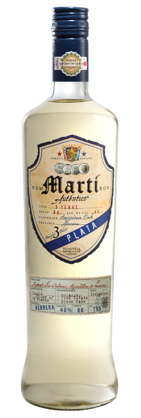 Marti Autentico 3 Years Old Plata Rum 1 L