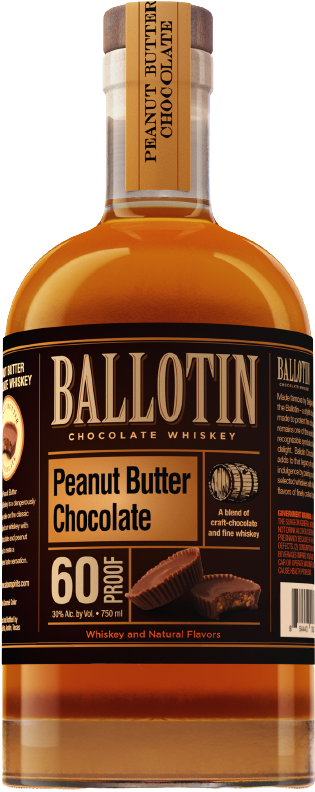 Ballotin Peanut Butter Chocolate Whiskey 750 ML
