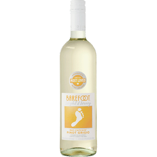 Barefoot Cellars Bright & Breezy Pinot Grigio 750 ML Buy Now Onlines