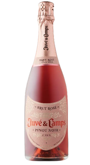 Juve & Camps Cava Brut Pinot Noir Rose 750 ML