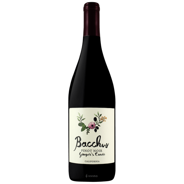 Bacchus Pinot Noir Ginger'S Cuvee California 2017 750 ML