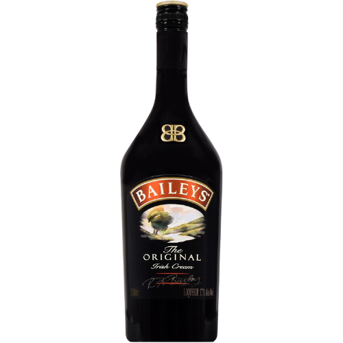 Baileys Irish Cream Liqueur 1L bottle with original label.