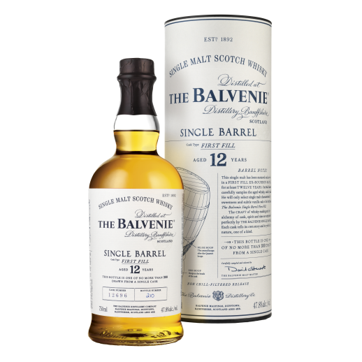 Balvenie Scotch 12YR Single Barrel 6B 750ML