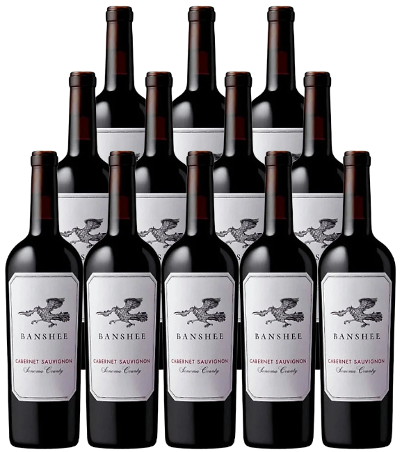 Banshee Cabernet Sauvignon Sonoma County 2023 750 ML (12 Bottles)