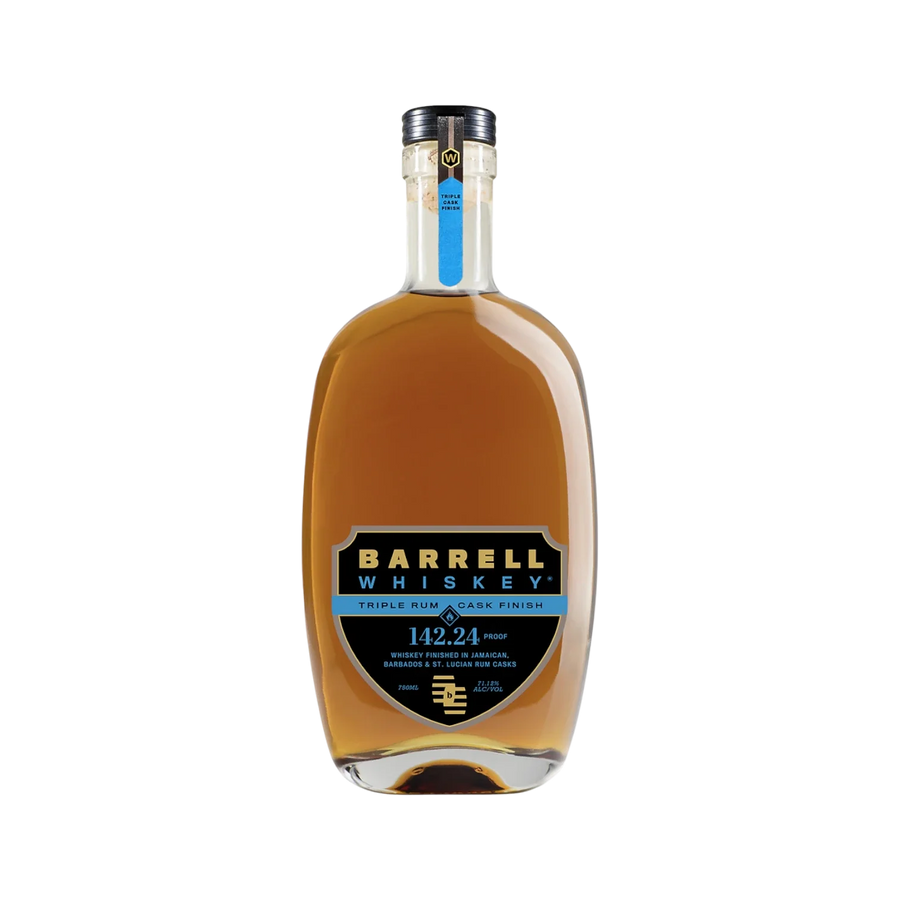Barrell Whiskey Triple Rum Cask Finish Jamaican Barbados St Lucian 142.24 750 ML
