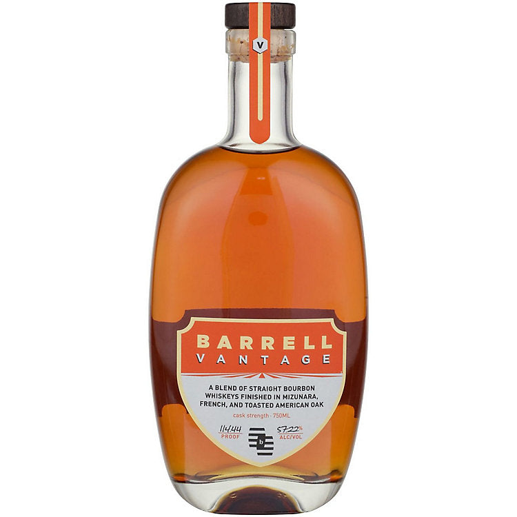 Barrell Blended Bourbon Vantage Cask Strength Mizunara, French And American Oak 114.44 750 ML
