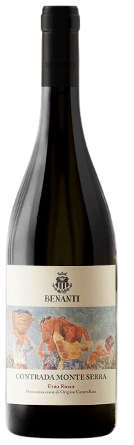 Benanti Contrada Monte Serra Etna Rosso 750 ML Sicilian red wine bottle with volcanic terroir and red fruit notes