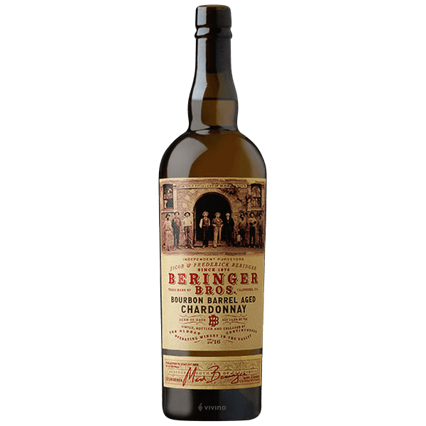 Beringer Brothers Bourbon Barrel Aged Chardonnay California 2018 750 ML