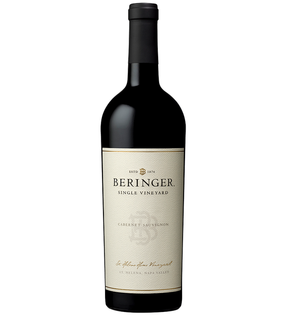 Beringer Vineyards Cabernet Sauvignon Private Reserve Napa Valley 2018 wine bottle with rich red wine notes
