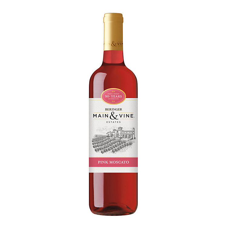 Beringer Main Vine Pink Moscato California 750 ML