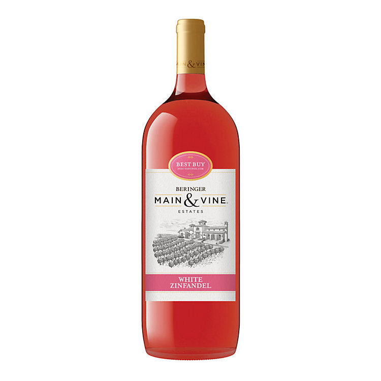 Beringer Main & Vine White Zinfandel California 1.5 L