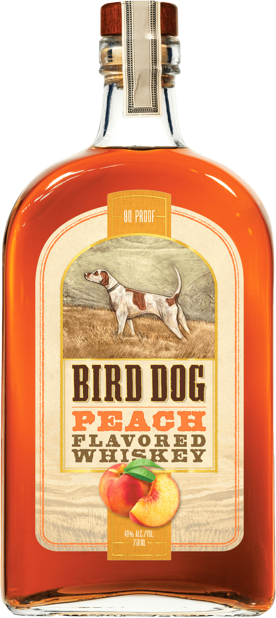 Bird Dog Peach Flavored Whiskey 750 ML