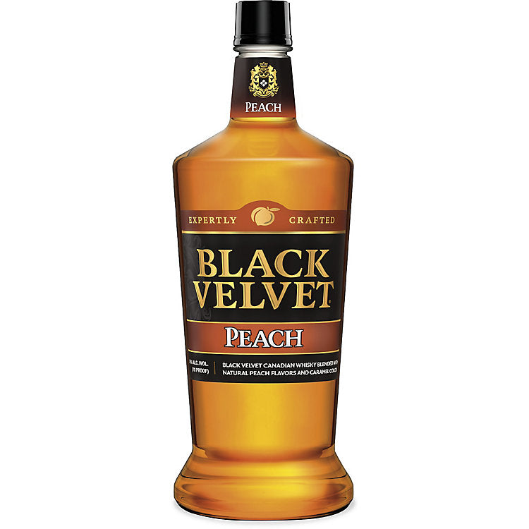 Black Velvet Peach Flavored Whiskey 70 750 ML