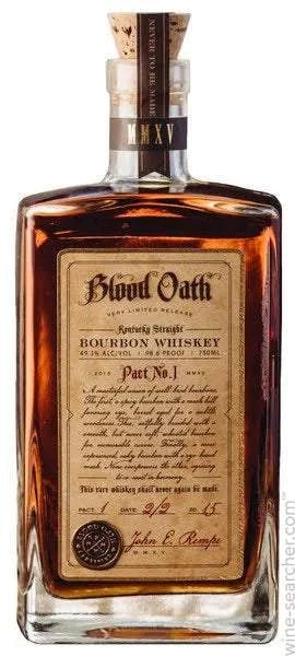 Blood Oath Pact No. 8 Kentucky Straight Bourbon Whiskey 750 ML