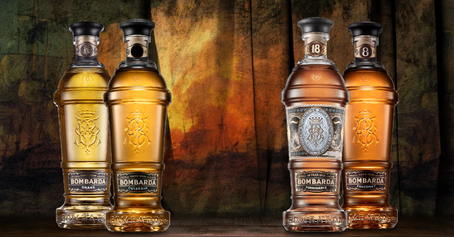 Bombarda Rum Combo 750 ML (4 Bottles)