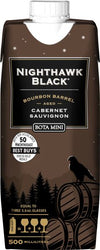 Bota Mini Cabernet Sauvignon Nighthawk Black Bourbon Barrel Aged California 500 ML