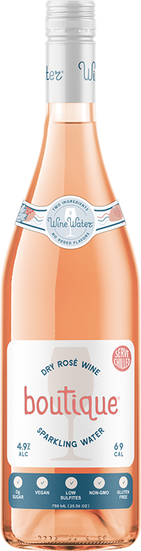 Boutique Wine Water Rose 750 ML