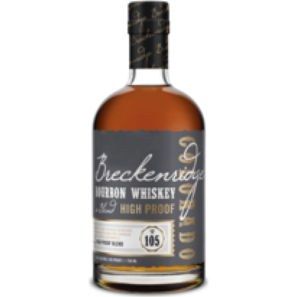Breckenridge 2 Years Old New Charred Oak Barrels High Blend Bourbon Whiskey 750 ML