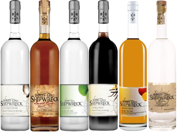 Brinley Gold Shipwreck Combo 750 ML (6 Bottles)