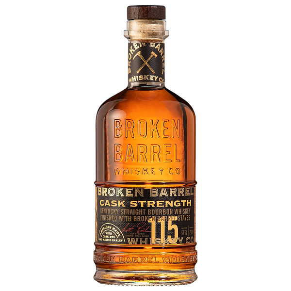 Broken Barrel Cask Strength Bourbon 750 ML