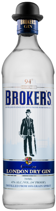 Brokers Genuine London Dry Gin 750 ML