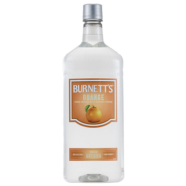 Burnett's Orange Flavored Vodka 60 1.75 L
