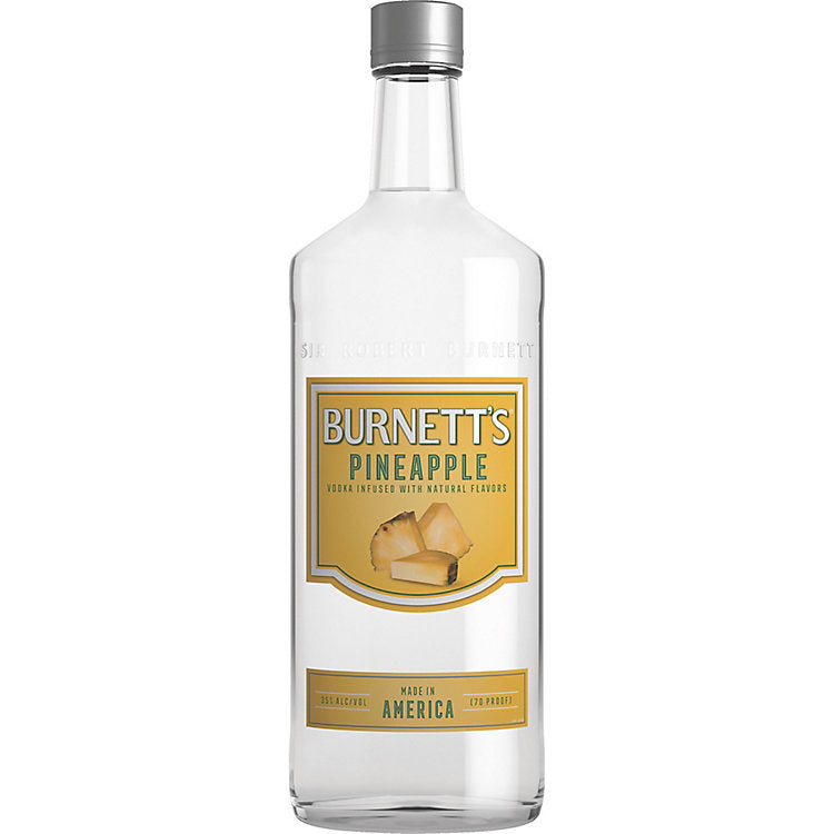 Burnett's Pineapple Flavored Vodka 60 1.75 L