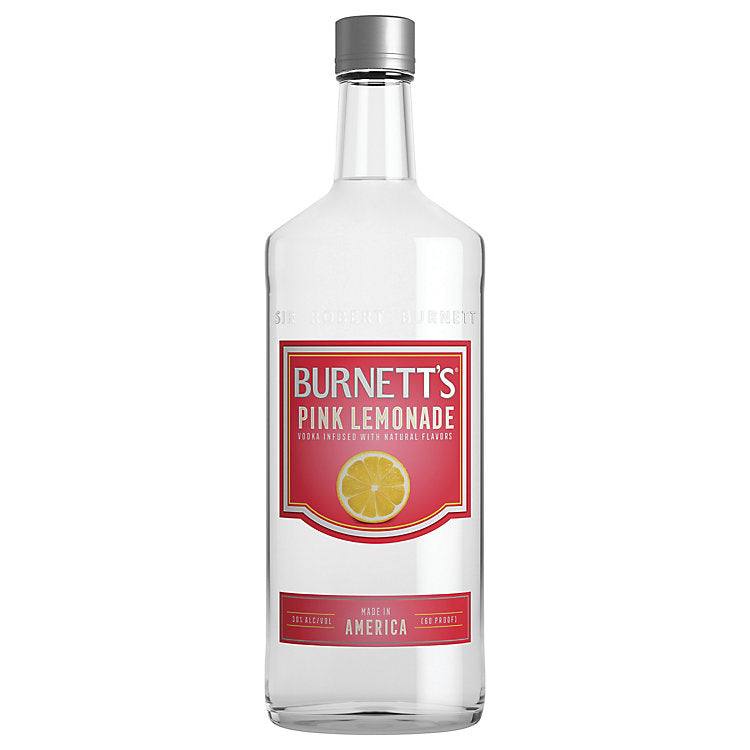 Burnett's Pink Lemonade Flavored Vodka 60 1.75 L