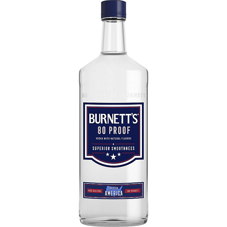 Burnett's Vodka 80 750 ML