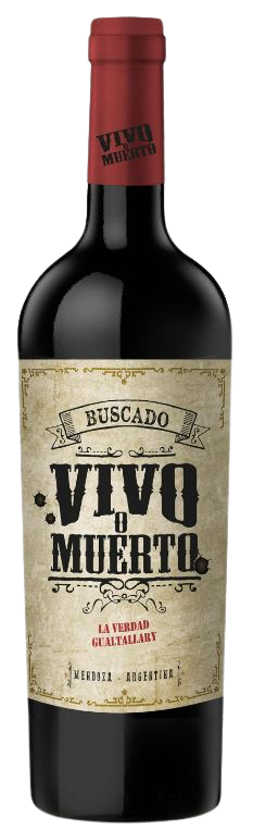 Buscado Vivo O Muerto La Verdad Gualtallary Mendoza 750 ML