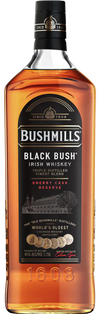 Bushmills Triple Distilled Black Bush Finest Blend Sherry Cask Reserve Irish Whiskey 1.75 L