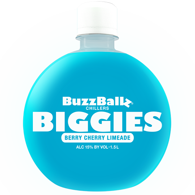 Buzzballz Biggies Berry Cherry Limeade Wine Based Cocktail 30 1.5 L