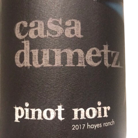Hayes Ranch Pinot Noir 750 ML