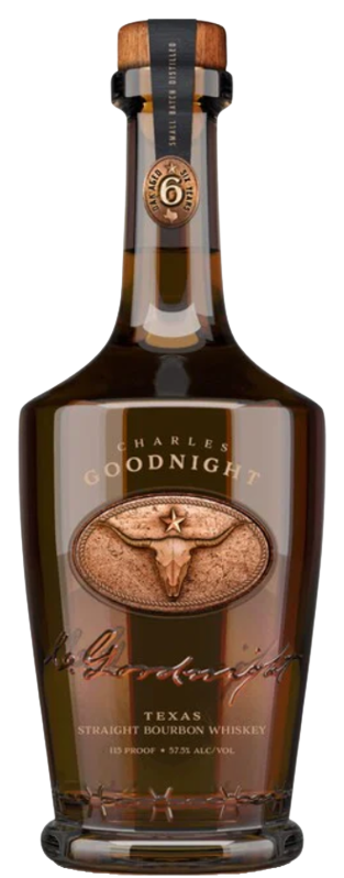Charles Goodnight 6YR Old Bourbon Small Batch 115 Proof 750MLBourbon