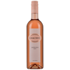 Bottle of Kracher Spatlese Rosé wine on a light gray background