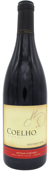 Coelho Winery Pinot Noir Zeitoun Vineyard Eola-Amity Hills 750 ML