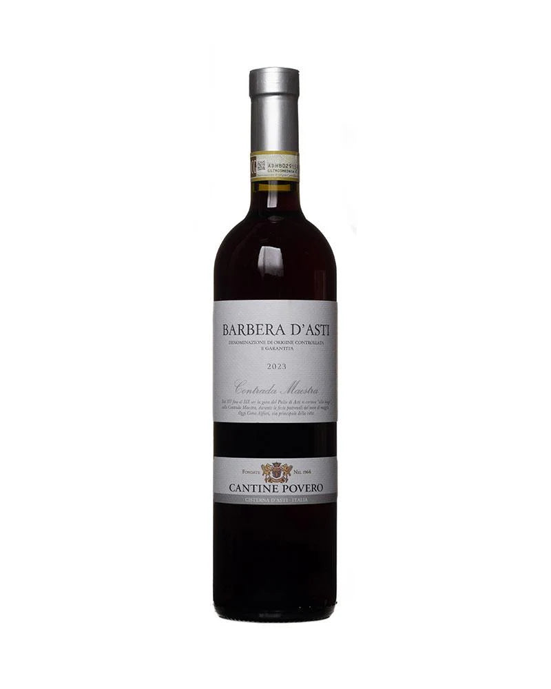 Cantine Povero Barbera D'asti Contrada Maestra 2023 750 ML