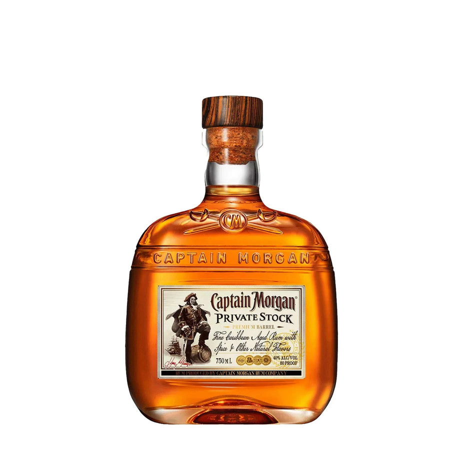 Captain Morgan Spiced Rum Private Stock 80 750 ML