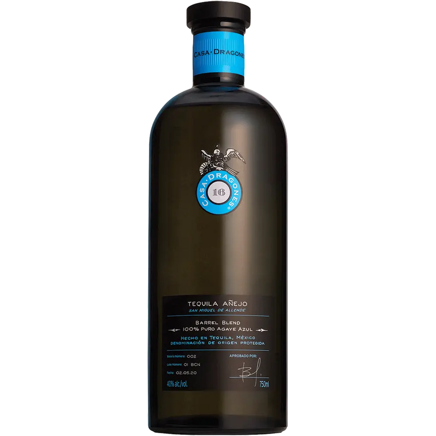 Casa Dragones Tequila Anejo Barrel Blend 80 With Holiday Sleeve 750 ML