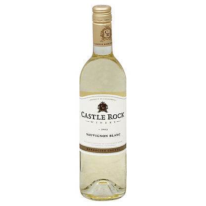 Bottle of Castle Rock Winery Sauvignon Blanc California 750 ML white wine with citrus and tropical fruit notes