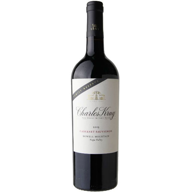 Charles Krug Cabernet Sauvignon Family Reserve Howell Mountain 2019 750 ML
