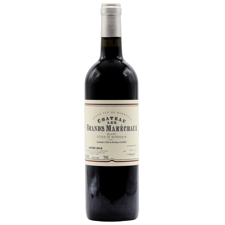 Chateau Les Grands Marechaux Blaye Cotes de Bordeaux 2019 750 ML