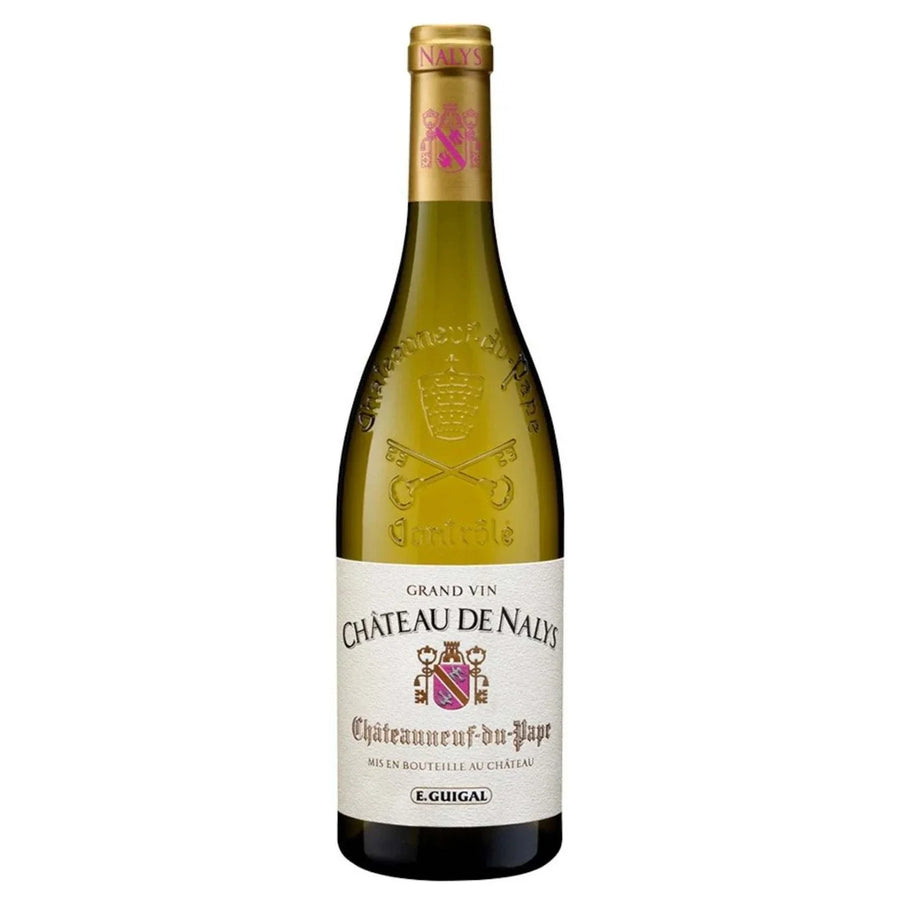 Chateau de Nalys Grand Vin Blanc Chateauneuf-du-Pape 2022 white wine bottle 750ml