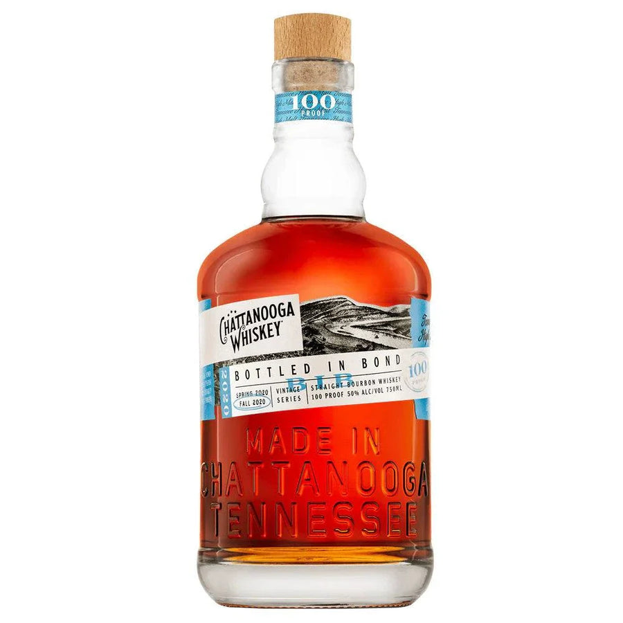 Chattanooga Bib Whiskey 750 ML bottle showcasing classic American whiskey craftsmanship and rich oak flavor