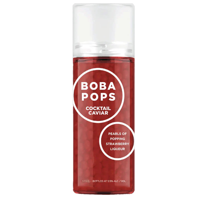 Boba Pops Strawberry 750 ML bottle