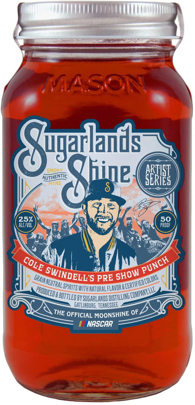 Sugarlands Cole Swindell's Pre Show Punch Moonshine 750 ML